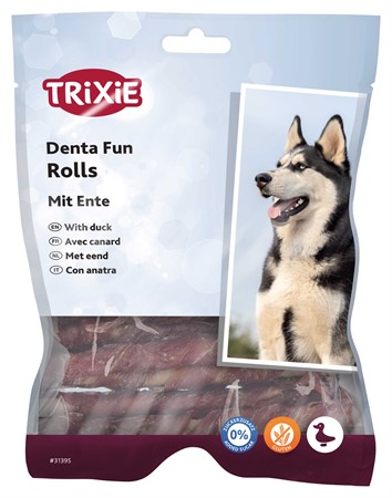 Denta Fun Tuggpinne, anka, 12 cm, 30-pack/240 g